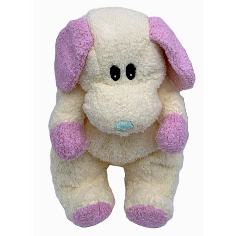 Vtg Ty Dogbaby NOS Cuddle Soft Child Rattle Toy 1st Plush NWT 1999 Video Sample - Picture 3 of 10